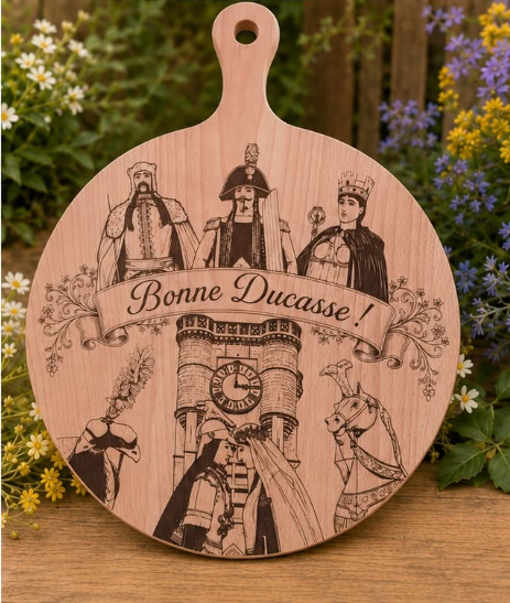 Planche ronde en hêtre - Bonne Ducasse