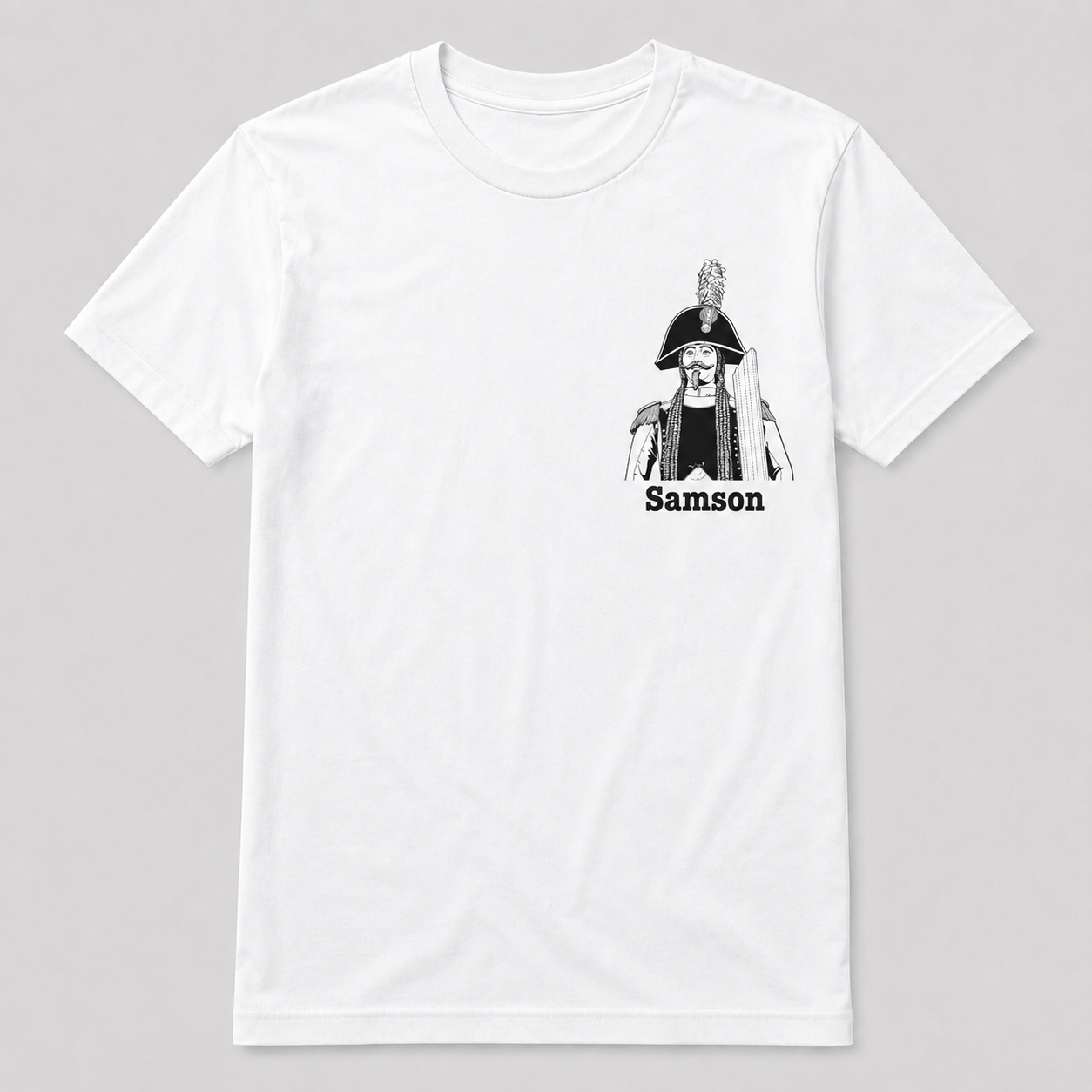 T-shirt Blanc Ducasse d'Ath église saint-julien