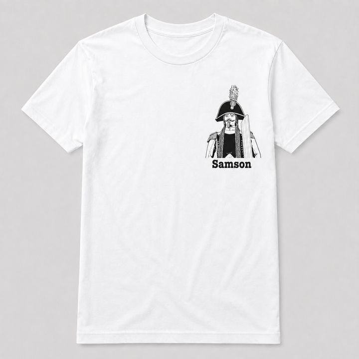 T-shirt Blanc Ducasse d'Ath église saint-julien