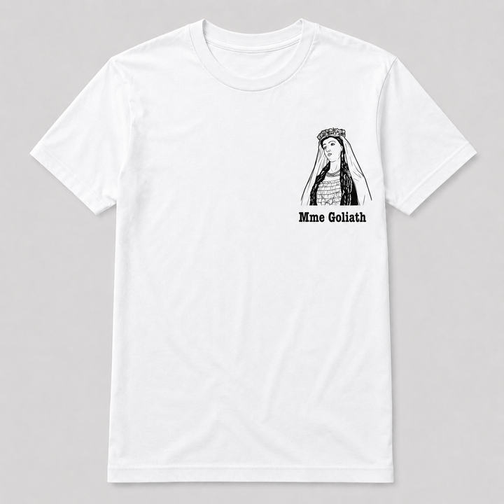 T-shirt Blanc Ducasse d'Ath église saint-julien