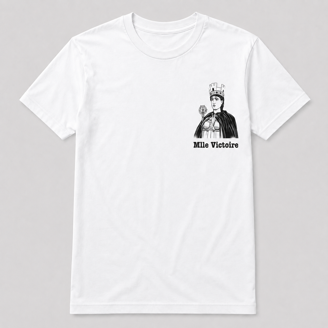 T-shirt Blanc Ducasse d'Ath église saint-julien