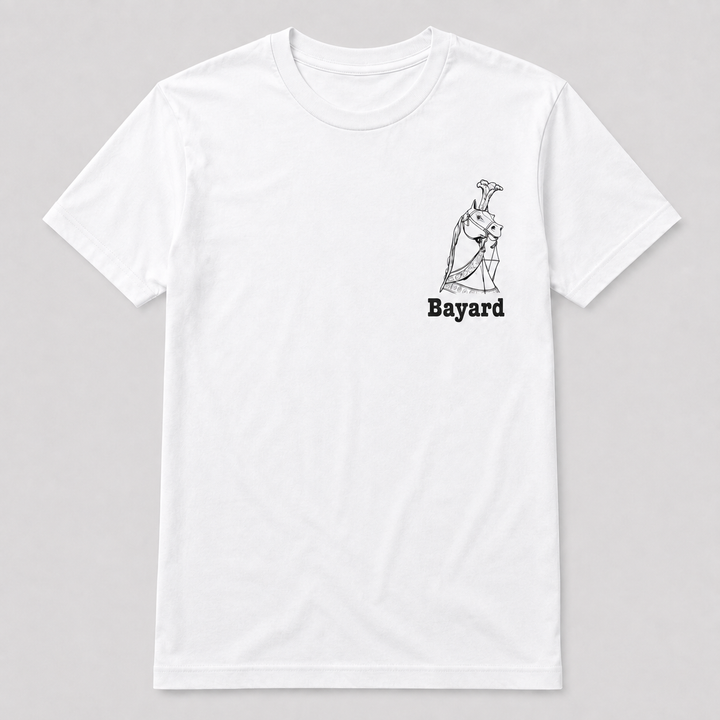 T-shirt Blanc Ducasse d'Ath église saint-julien