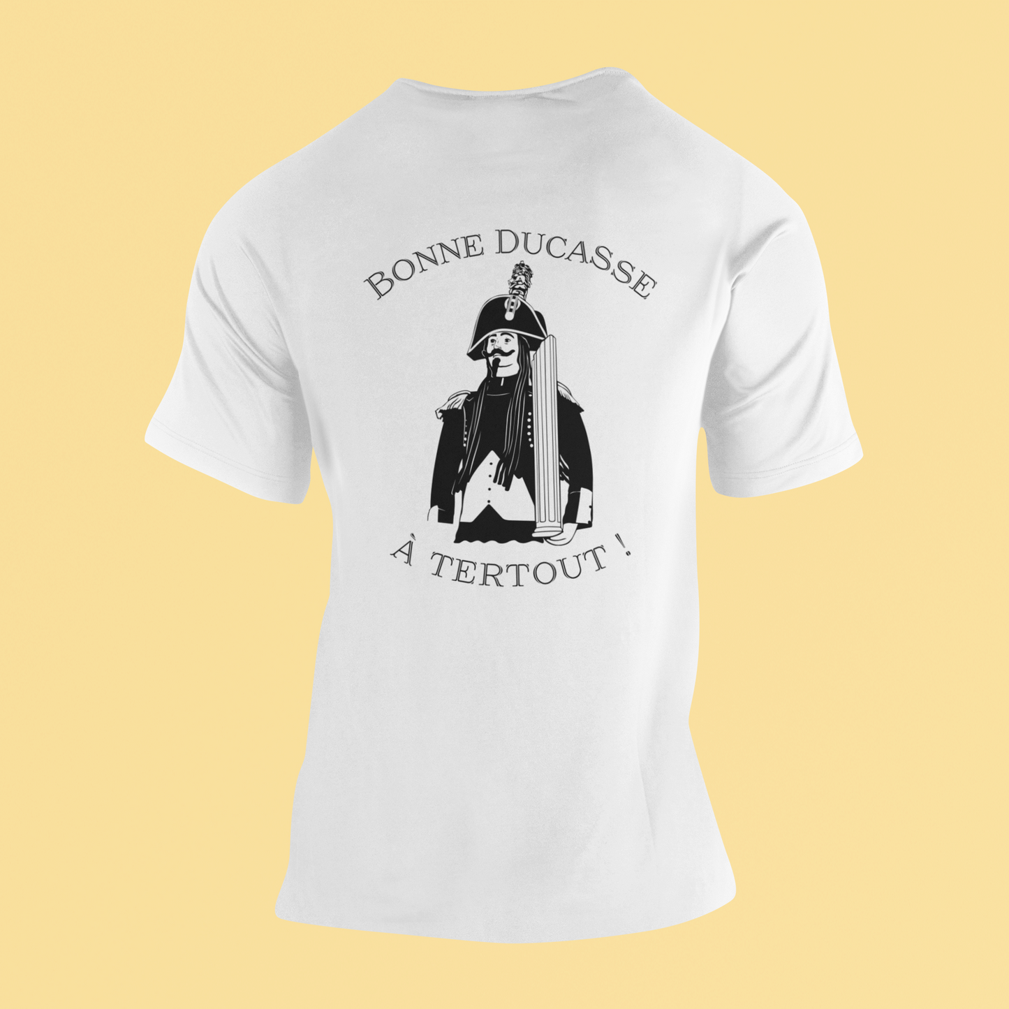 Tee-shirt Blanc Ducasse d'Ath "Bonne Ducasse à Tertout !"