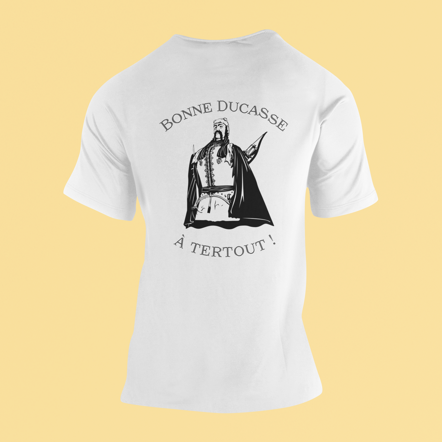 Tee-shirt Blanc Ducasse d'Ath "Bonne Ducasse à Tertout !"