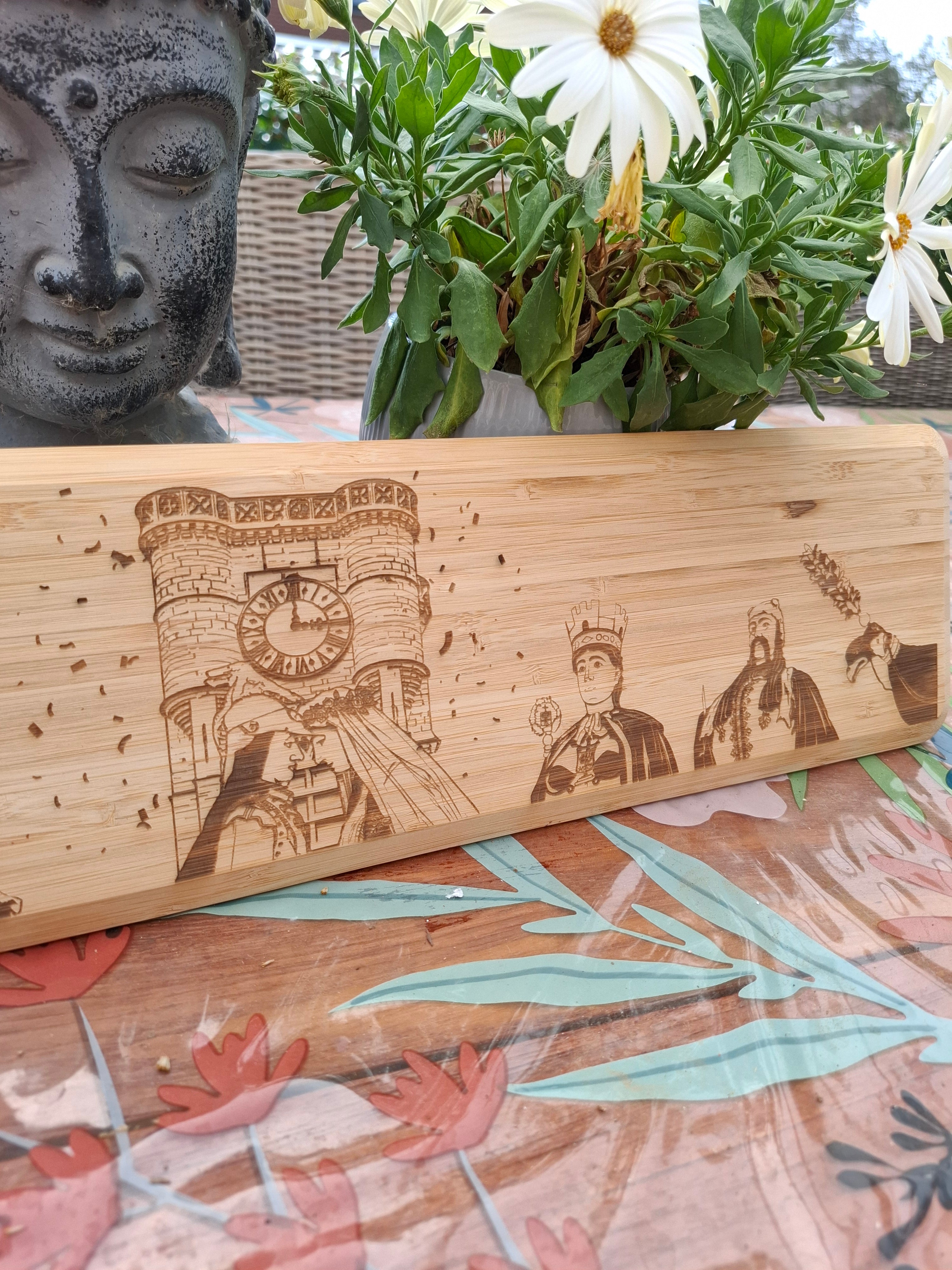 Grande Planche Bambou - Ducasse d'Ath!